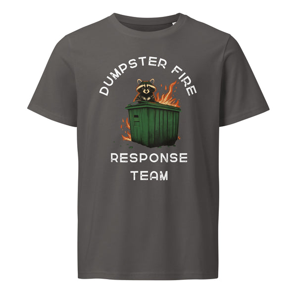 Dumpster Fire T-shirt in Anthracite color - HD Welding Hats