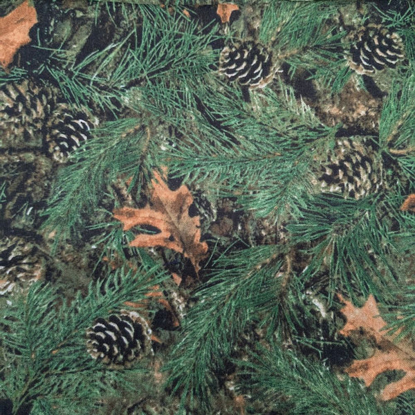 Forest Camo welding cap fabric