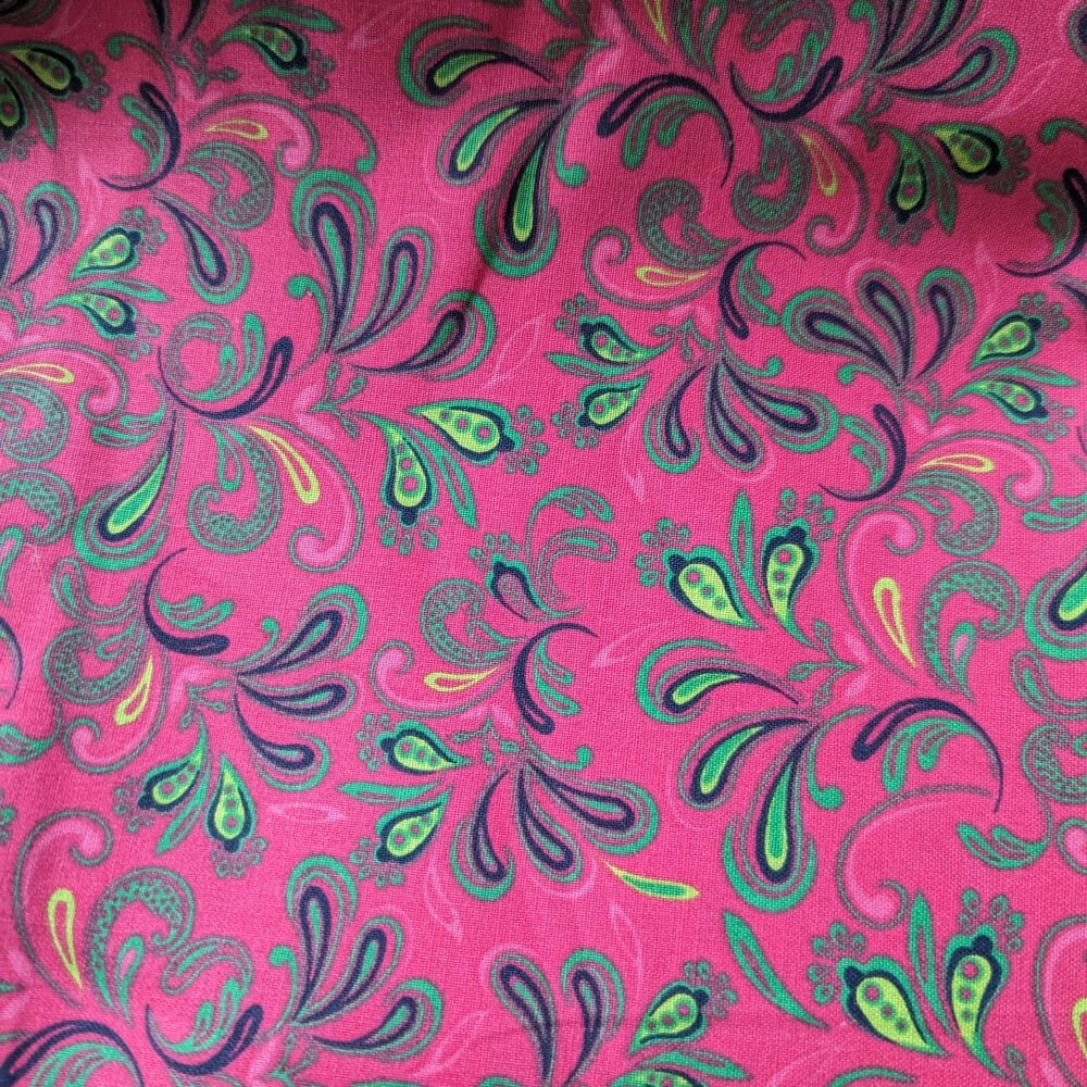 Frontier Paisley Fuchsia Welding Hat