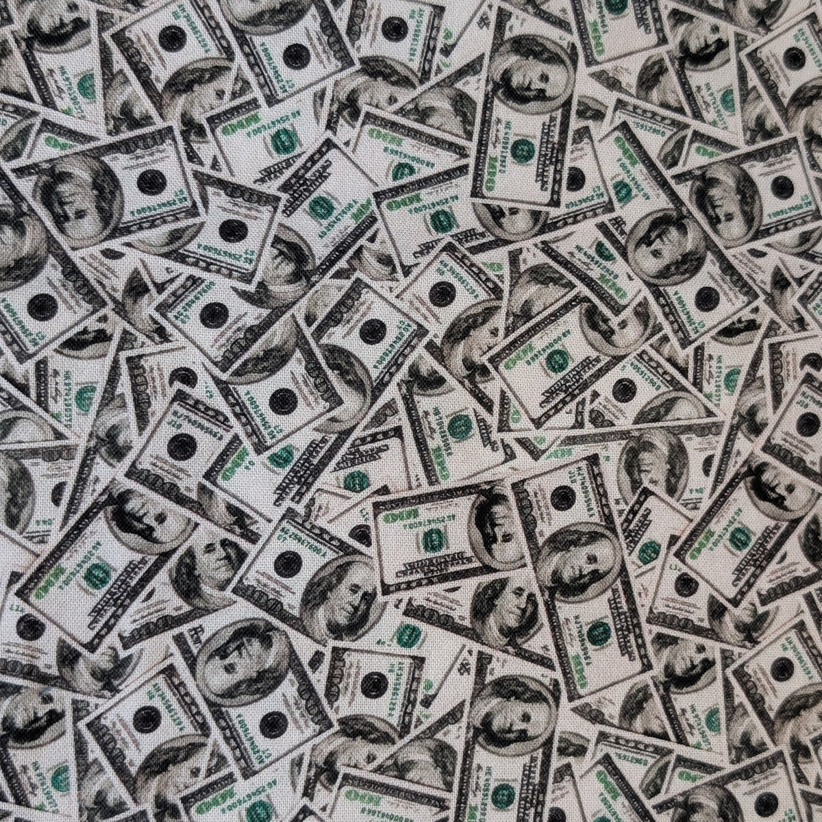 Mini Pay Day Welding Hat with $100 bill print fabric, handmade in the USA by HD Welding Hats with FR denim brim.