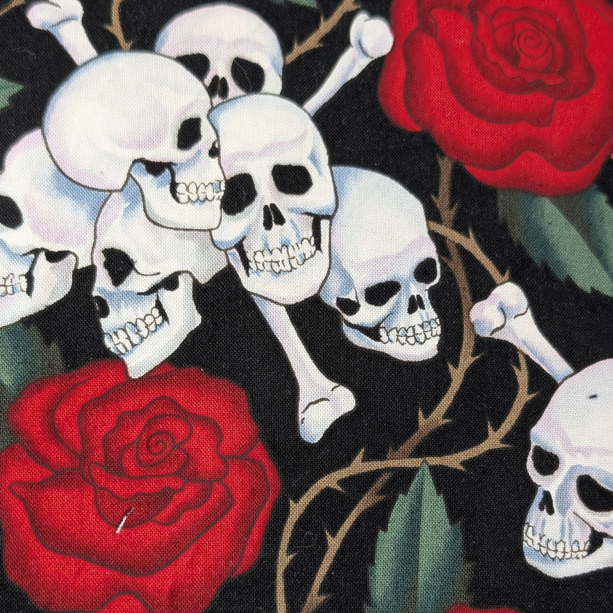 Skull & Roses Welding Cap