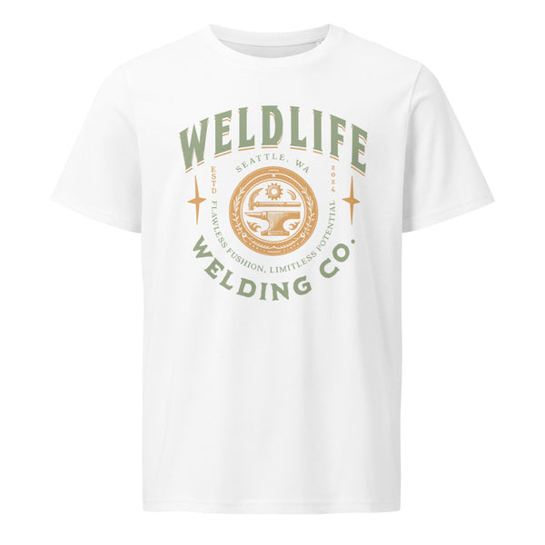 Weld Life Tee in white