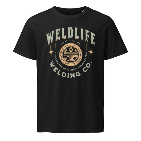 Weld Life tee in black