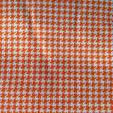 Orange Houndstooth Welding Hat