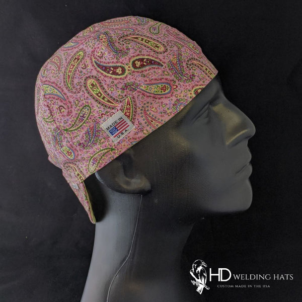 Rose Paisley Welding Hat