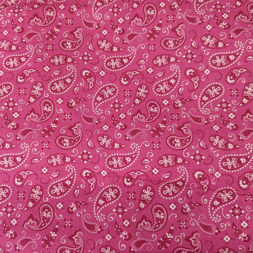 Rose Paisley Bandanna Welding Hat