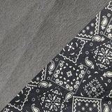 Black Bandanna 2 Tone Cotton Welding Cap |  HD Welding Hats