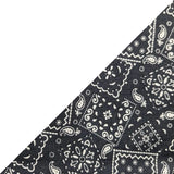 Black Bandanna 2 Tone Cotton Welding Cap |  HD Welding Hats
