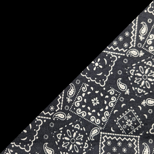Black w/Black Bandanna band & brim
