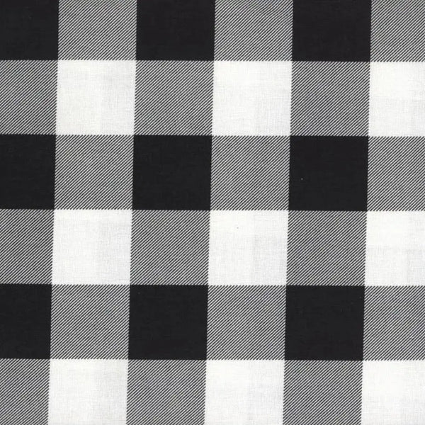Buffalo Plaid White Cotton Welding Cap |  HD Welding Hats