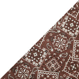 Dark Brown Bandanna 2 Tone Cotton Welding Cap |  HD Welding Hats
