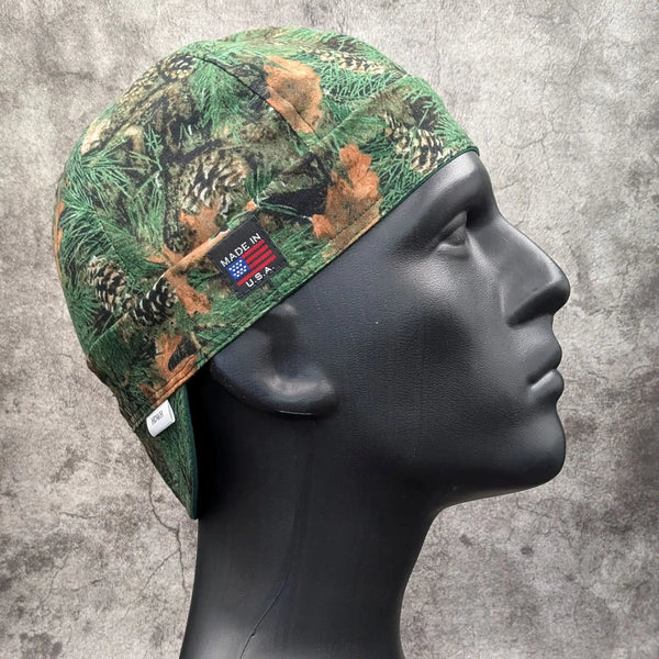 Forest Camo Cotton Welding Hat |  HD Welding Hats