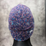 Frontier Paisley - Blueberry Cotton Welding Cap |  HD Welding Hats