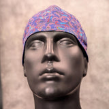 Frontier Paisley - Blueberry Cotton Welding Cap |  HD Welding Hats