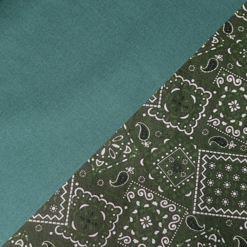 Hunter Green w/ Hunter Green Bandanna Band & Brim