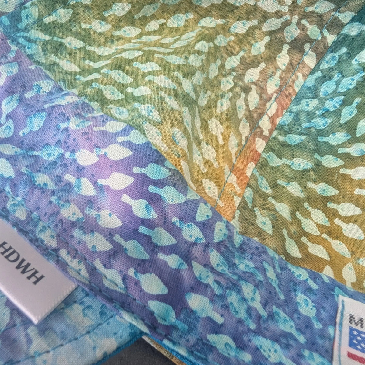 July 4 Batik Cotton Welding Cap |  HD Welding Hats