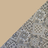 Khaki Bandanna 2 Tone Cotton Welding Cap |  HD Welding Hats