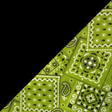 Lime Bandanna 2 Tone Cotton Welding Cap |  HD Welding Hats