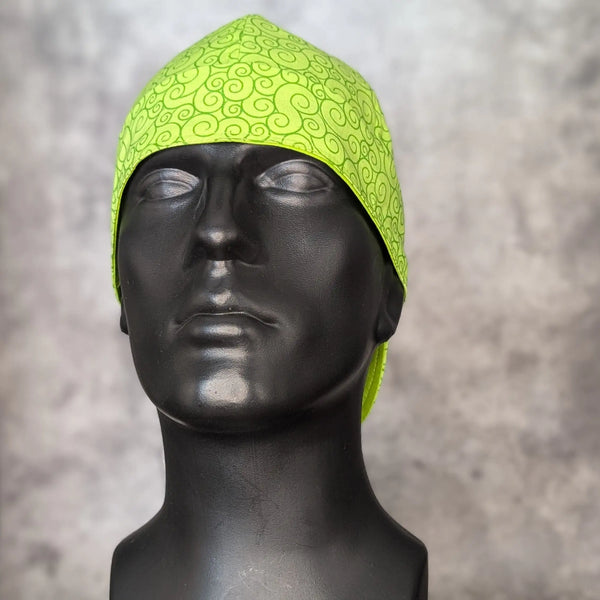 Lime Scrolls Welding Hat |  HD Welding Hats