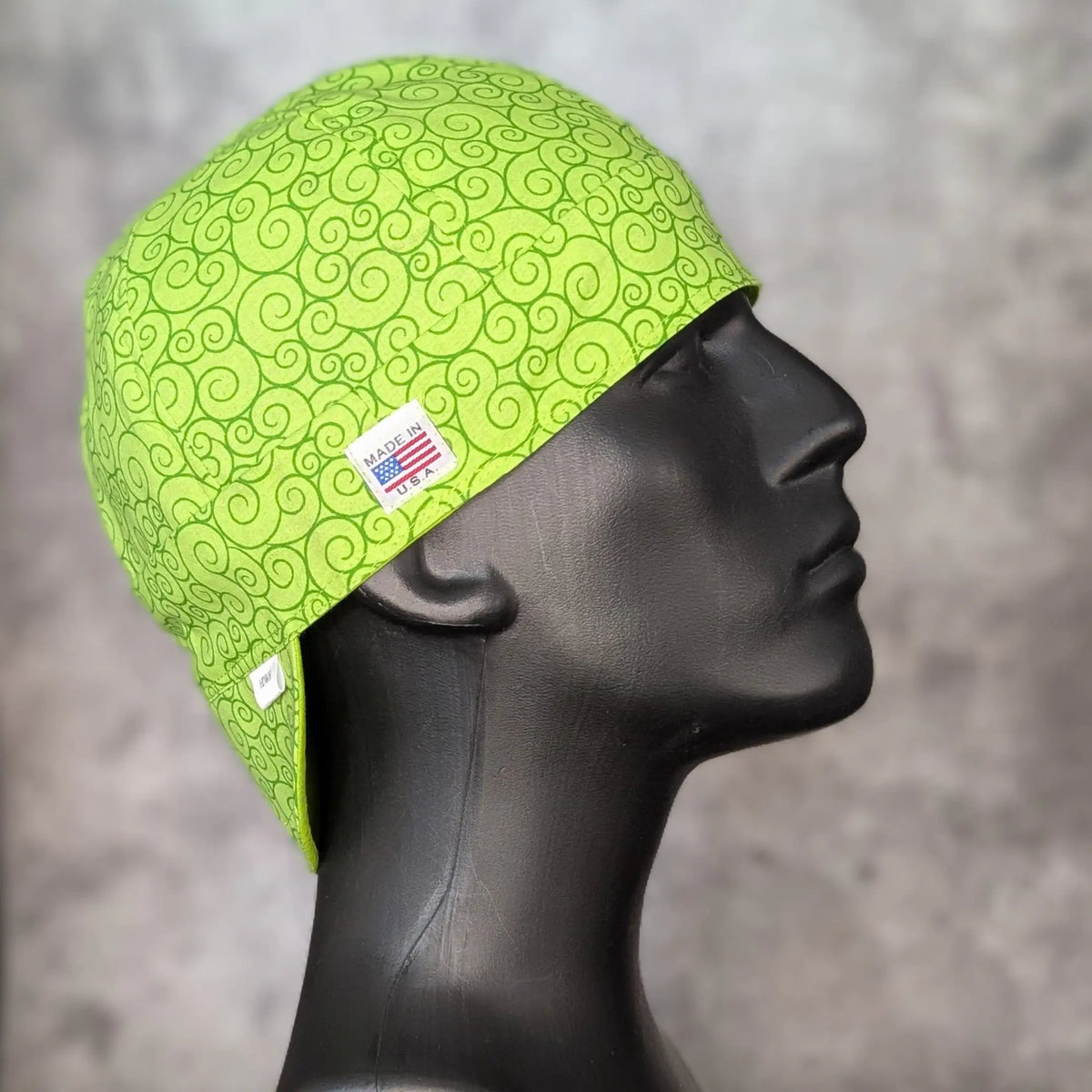 Lime Scrolls Welding Hat |  HD Welding Hats