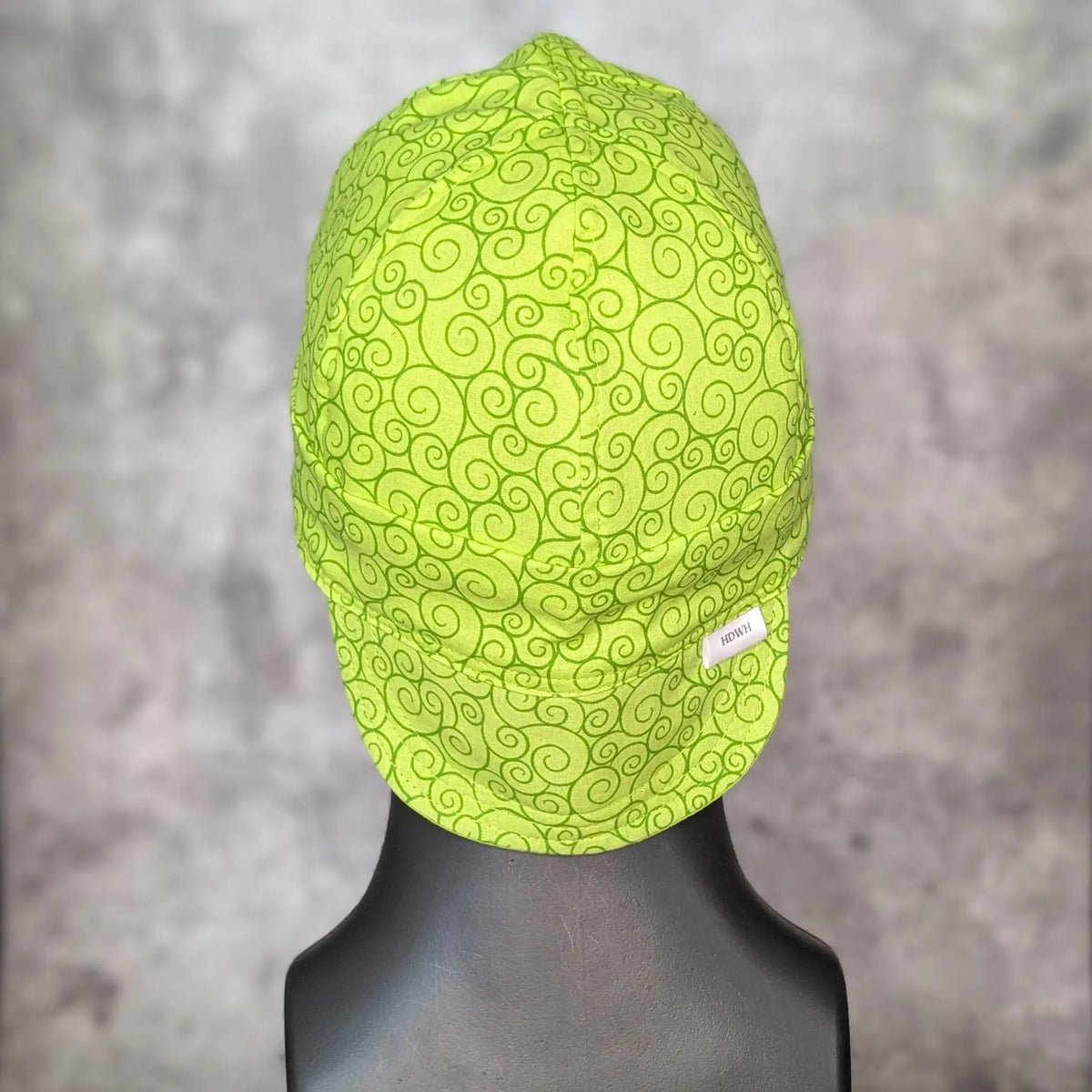 Lime Scrolls Welding Hat |  HD Welding Hats