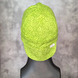 Lime Scrolls Welding Hat |  HD Welding Hats
