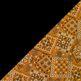 Orange Bandanna 2 Tone Cotton Welding Cap |  HD Welding Hats