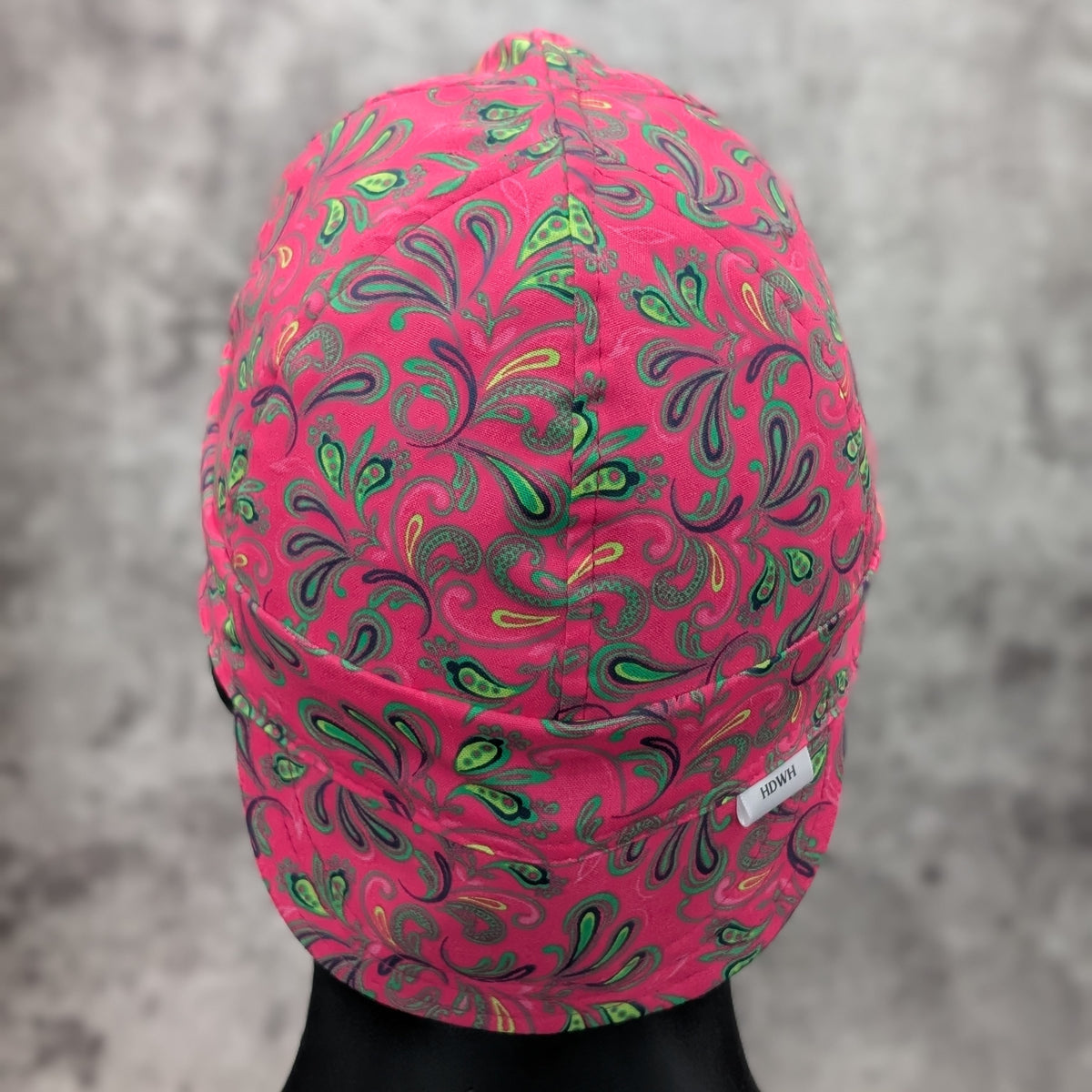 Frontier Paisley - Fuchsia Welding Cap