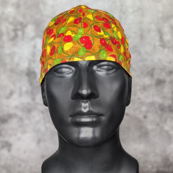 Christmas Lights Cotton Welding Cap