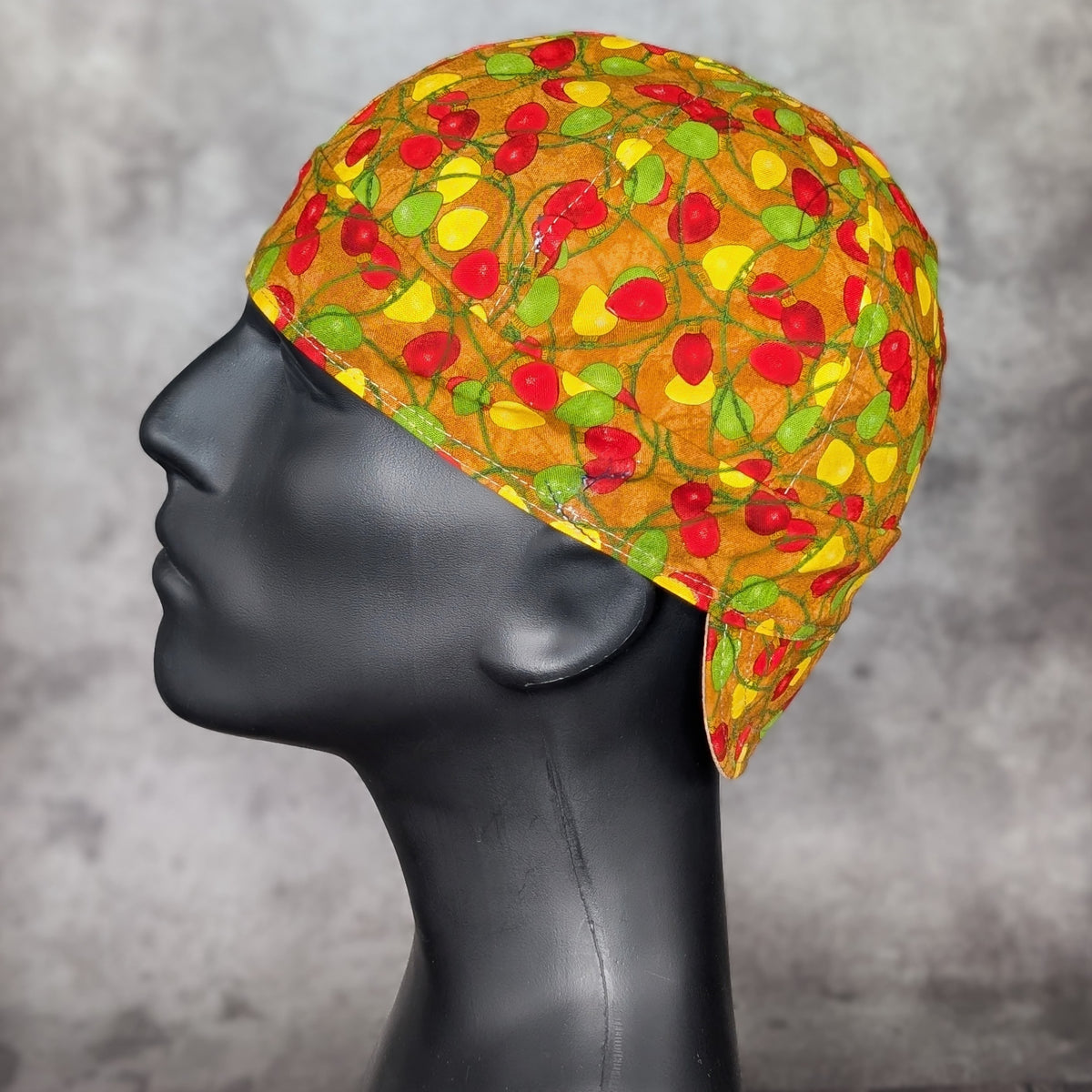 Christmas Lights Cotton Welding Cap