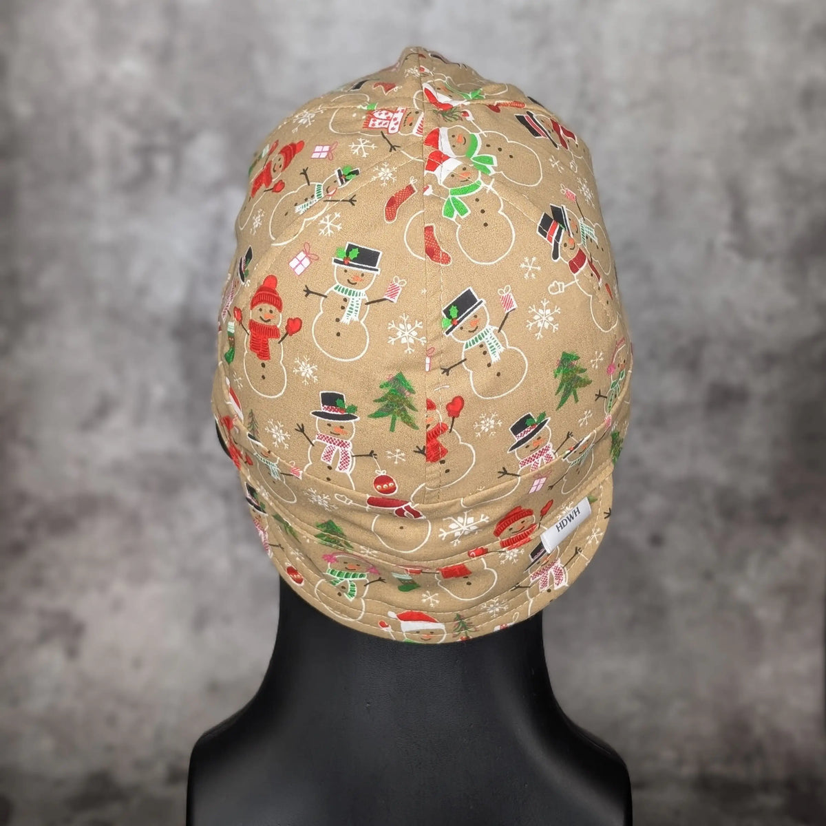Vintage Snowman Cotton Welding Cap