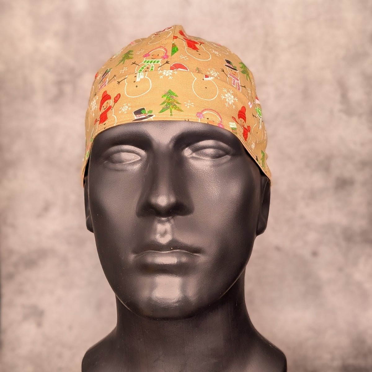 Vintage Snowman Cotton Welding Cap