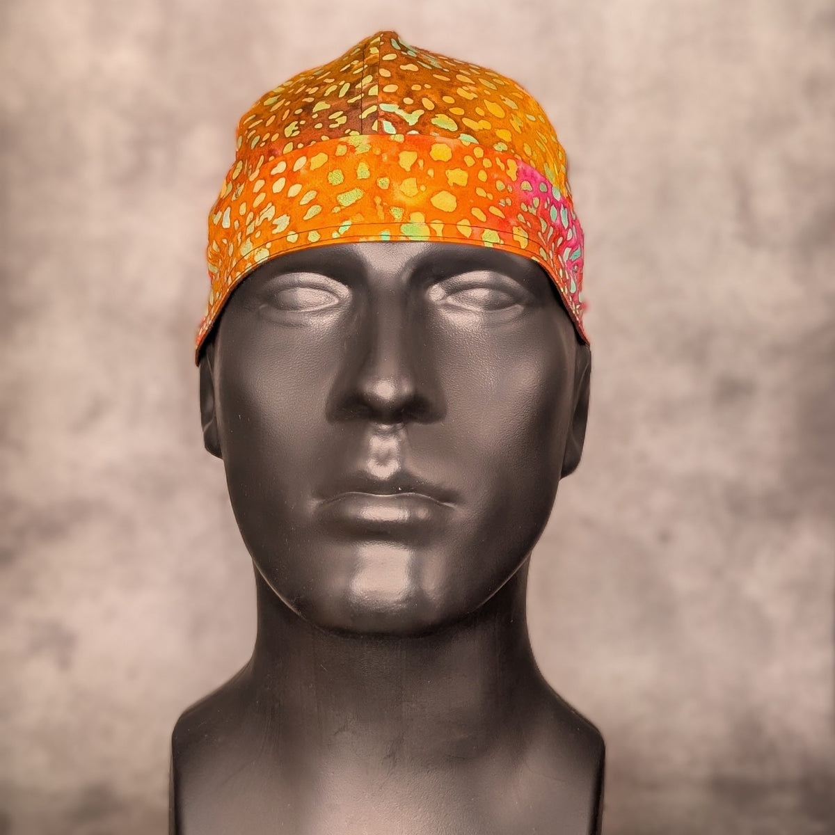 Patina Drops Batik Cotton Welding Cap