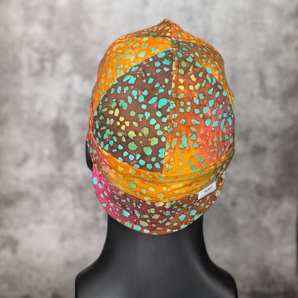 Patina Drops Batik Cotton Welding Cap