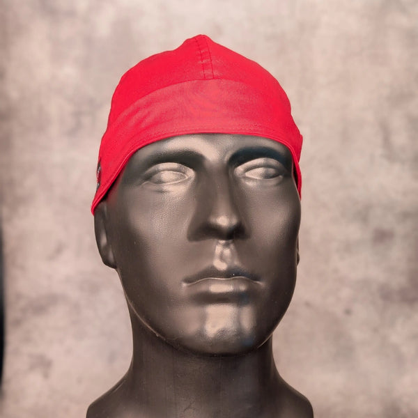 Gorra de soldador roja sólida | Cascos de soldador HD