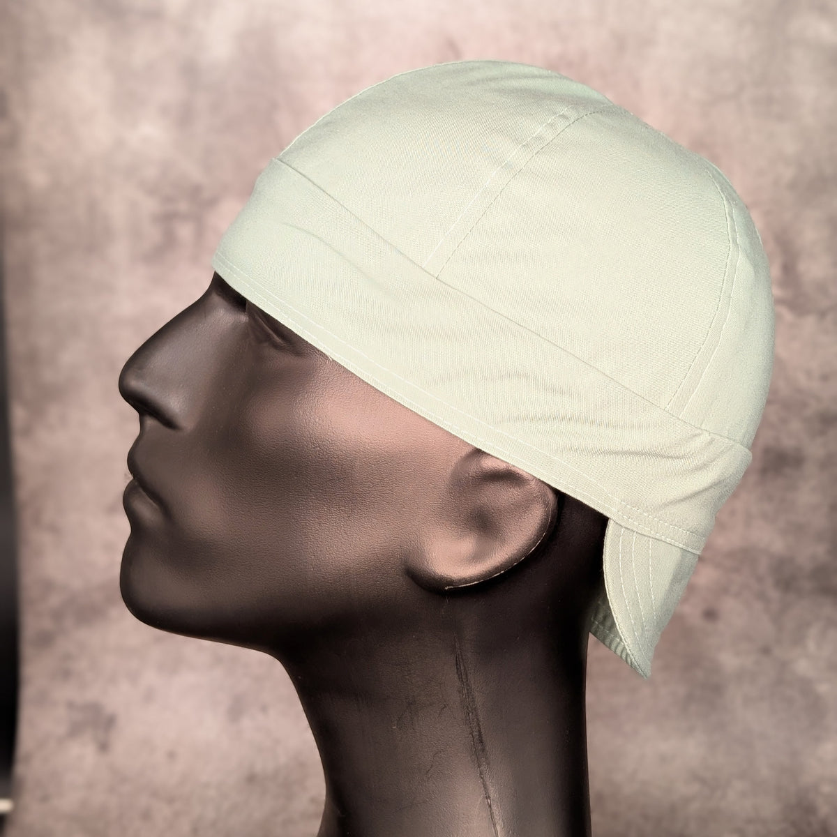 Sea Foam Green Cotton Welding Cap