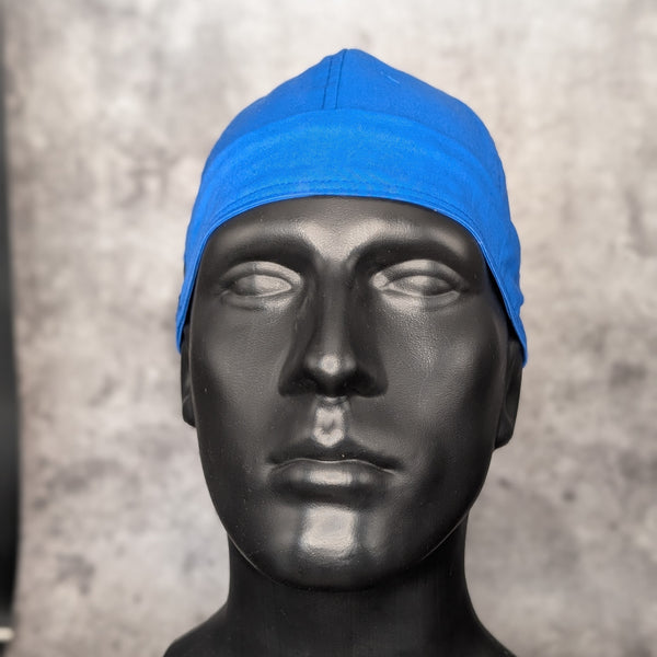 Royal Blue Cotton Welding Cap