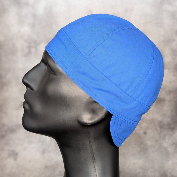 Royal Blue Cotton Welding Cap