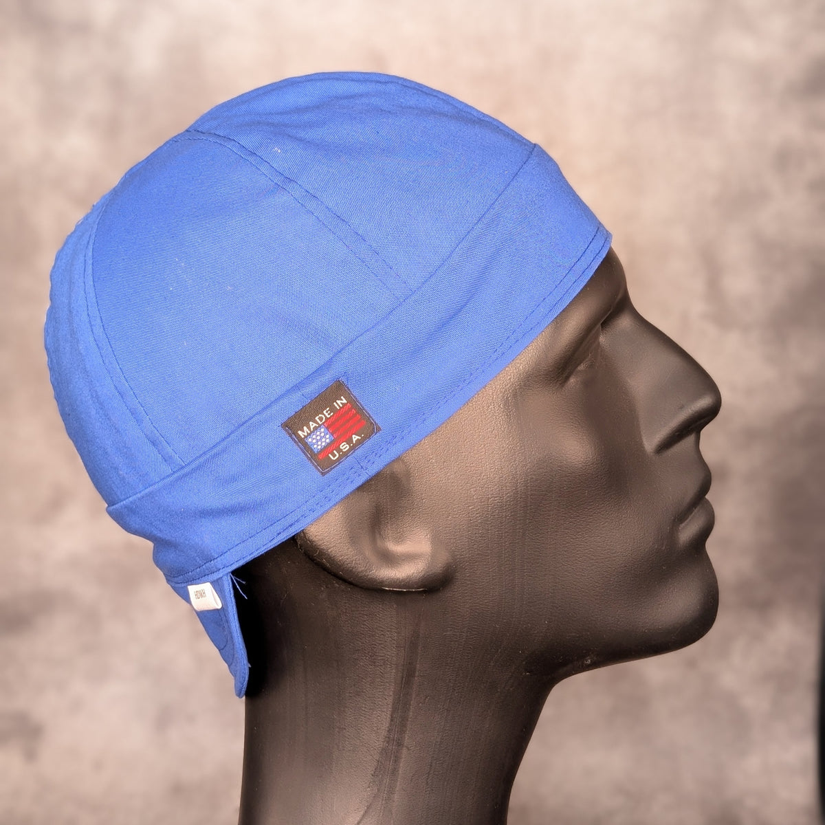 Royal Blue Cotton Welding Cap