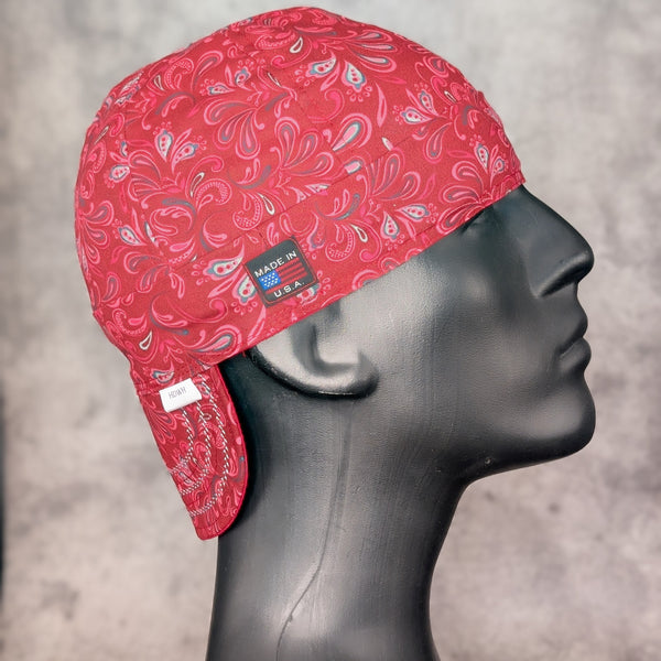 Frontier Paisley - Christmas Cotton Welding Cap