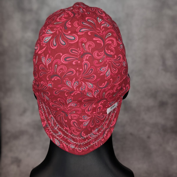 Frontier Paisley - Christmas Cotton Welding Cap