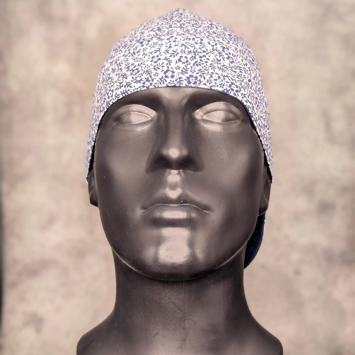 Navy Floral Welding Hat