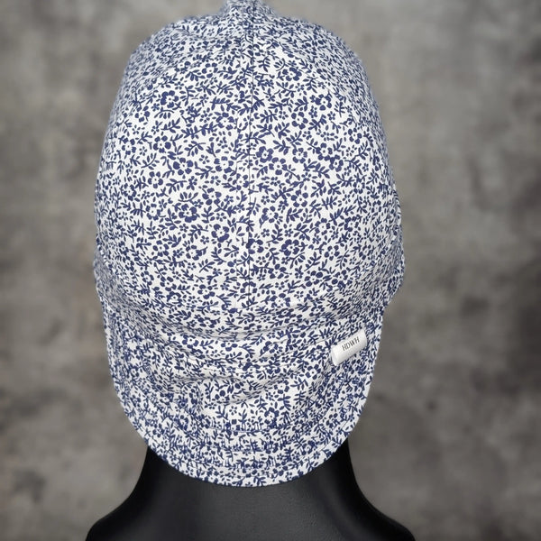 Navy Floral Welding Hat