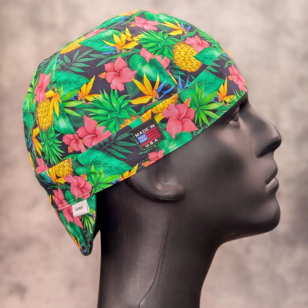 Pineapple Cotton Welding Cap |  HD Welding Hats