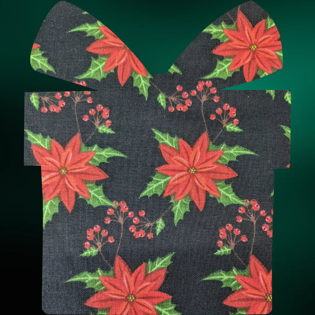 Poinsettia 2 Cotton Welding Cap |  HD Welding Hats
