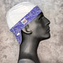 Purple Bandanna 2 Tone Cotton Welding Cap |  HD Welding Hats