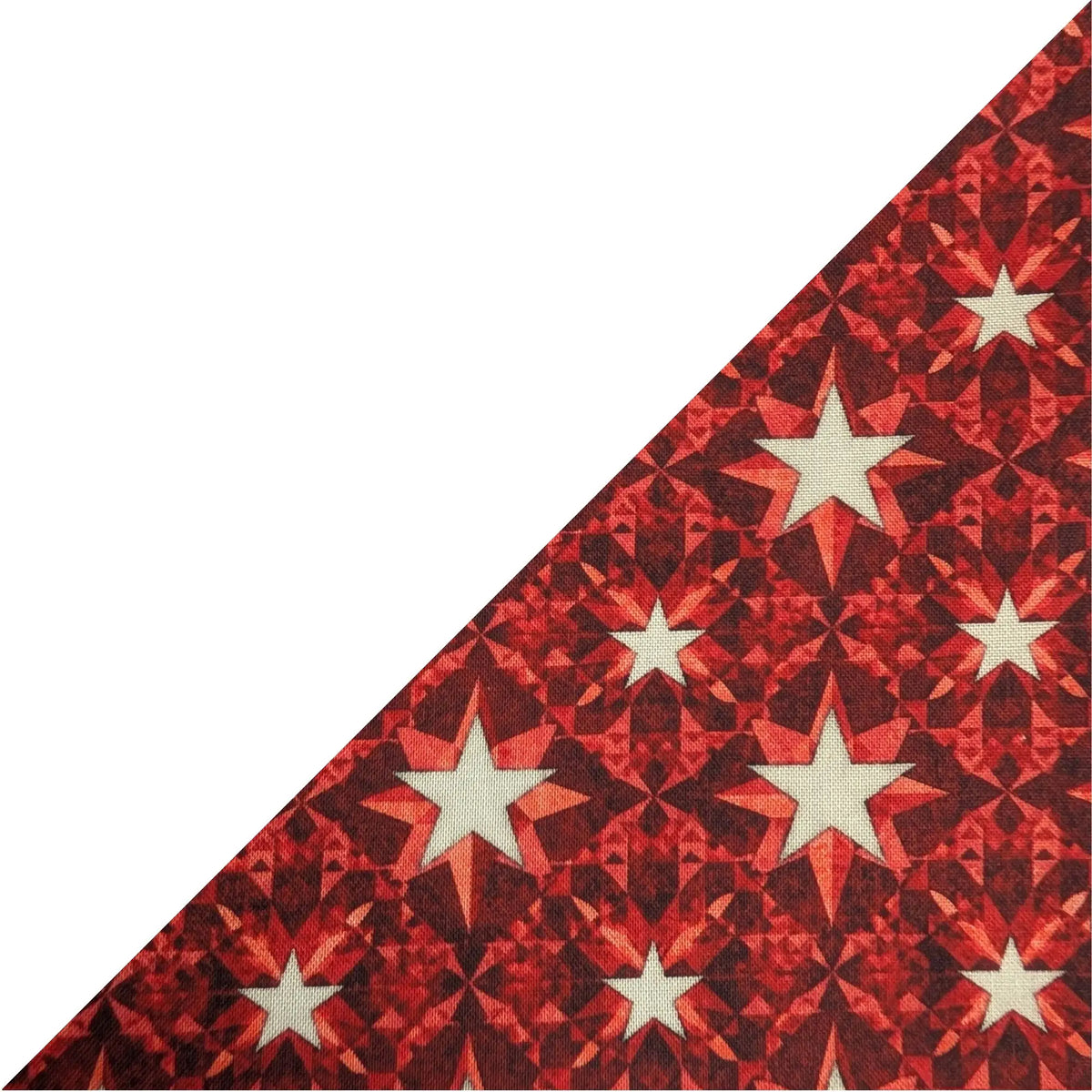 White w/ Kaleidoscope Stars Band & Brim