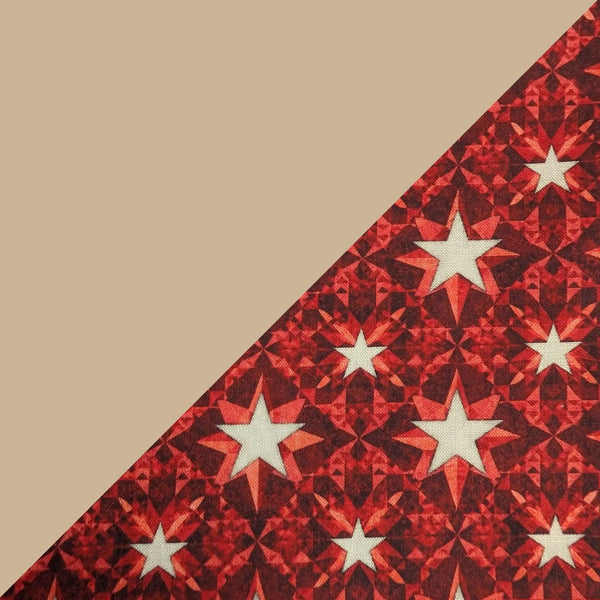 Khaki w/ Kaleidoscope Stars Band & Brim