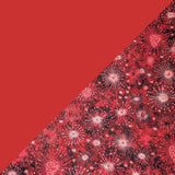 Red w/ Red Sparks  Band & Brim
