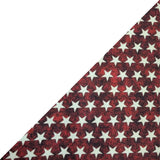 White w/ Red - White Stars Band & Brim